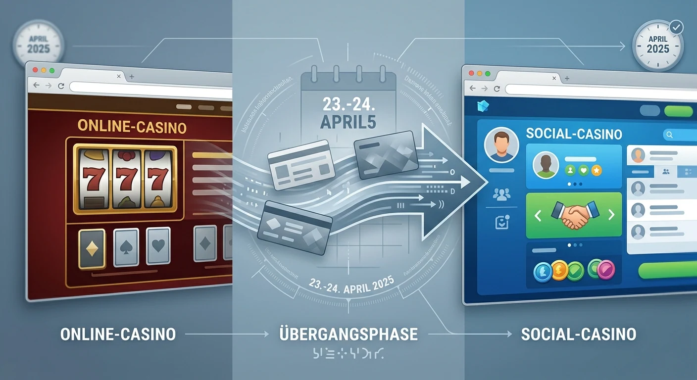 Redaktionelle Zeitleiste zur CrazyBuzzer-Schließung und Migration zu SlotMagie im April 2025